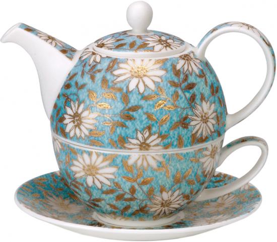 Tea for One Set Nuovo Blau-Gr�n