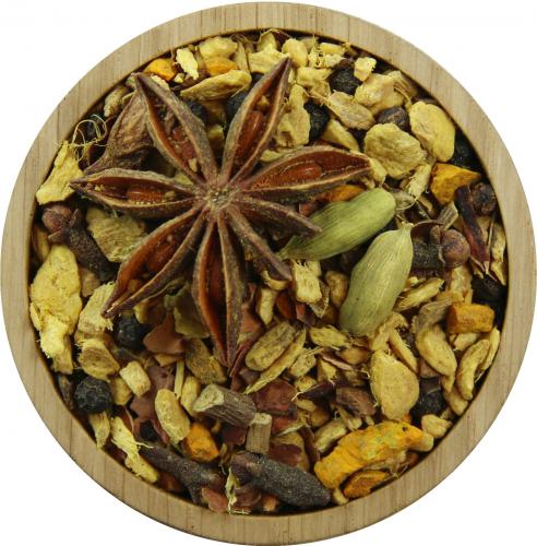 Golden Curcuma Chai BIO - Menge: 500 g - Variante: ohne Teedose