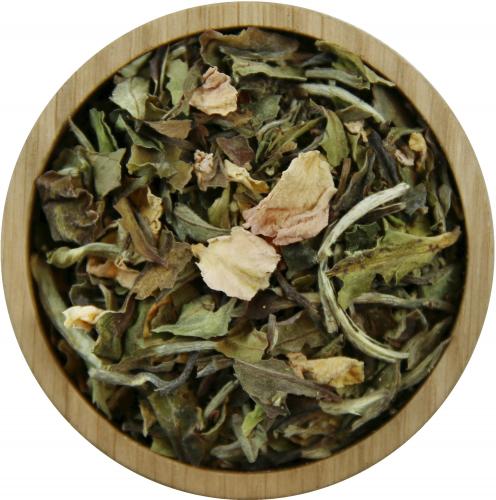 Wei�er Rosentraum - Menge: 100 g - Variante: ohne Teedose