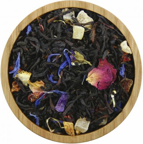 Erdbeer Aprikose - Menge: 100 g - Variante: mit Teedose