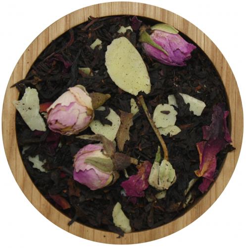 Rosenmarzipan - Menge: 500 g - Variante: mit Teedose