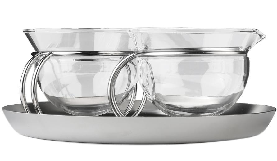 Glas und Edelstahl | Mono