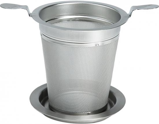 Edelstahlfilter mit Doppelhenkel  - gro�
