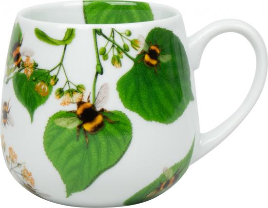 Hummeln auf Bl�ttern Kuschelbecher