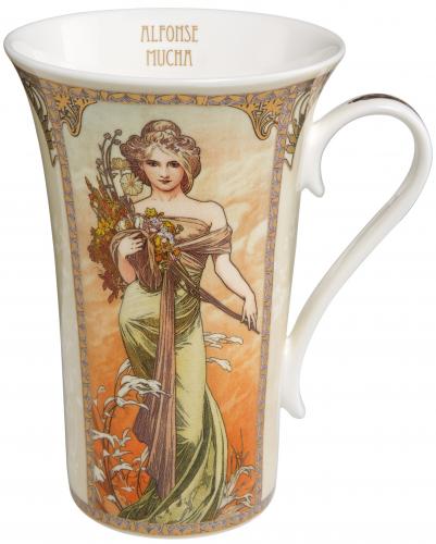 Alphonse Mucha - Fr�hling-Sommer Becher