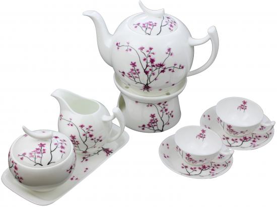 Cherry Blossom Teeservice f�r 4 Personen