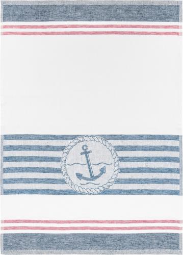 Nautic Geschirrtuch - Farbe: blau