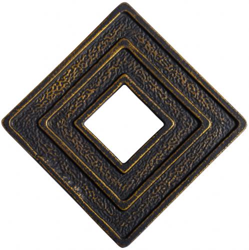Zaidan Untersetzer f�r Teekanne - Farbe: gold-schwarz