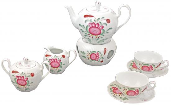 Amina Ostfriesenrose Teeservice f�r 4 Personen