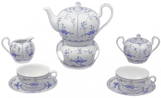 Amina Strohblume Teeservice f�r 4 Personen