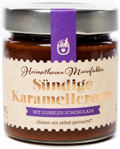 S�ndige Karamellcreme mit dunkler Schokolade 225 g