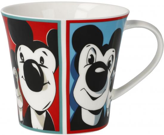 H�fner Maus Becher bunt