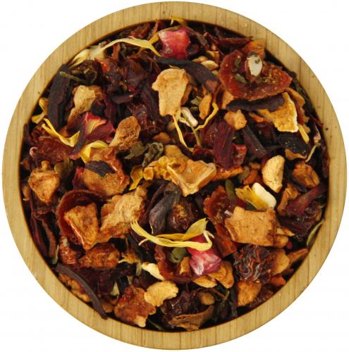 Schneemann-Tee BIO - Menge: 100 g - Variante: ohne Teedose