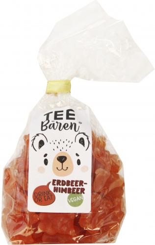 Erdbeer-Himbeer Tee-B�ren vegan 125 g Beutel