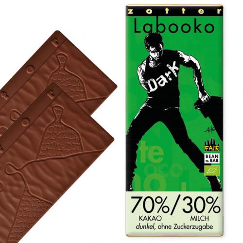 Zotter Labooko 70-30 Kakao-Milch 