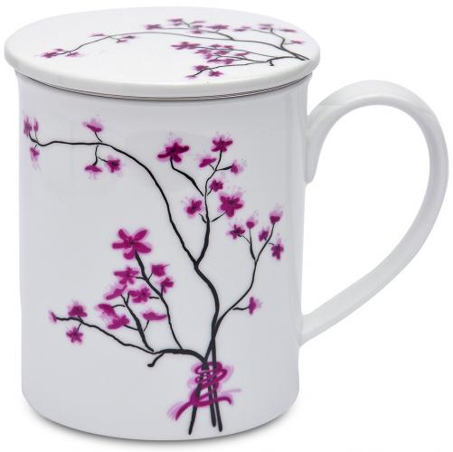Cherry Blossom Kr�uterteetasse XL