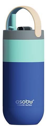 Asobu Orbit Trinkflasche - pastelblau