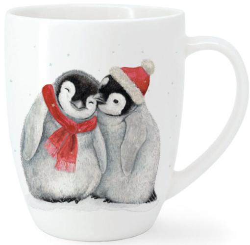 Christmas Penguins Becher