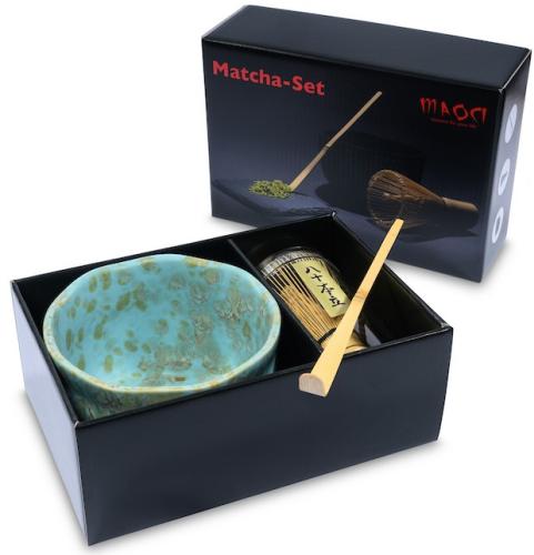 Matcha-Set dreiteilig - t�rkis