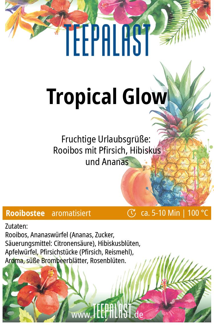 Tropical Glow Etikett